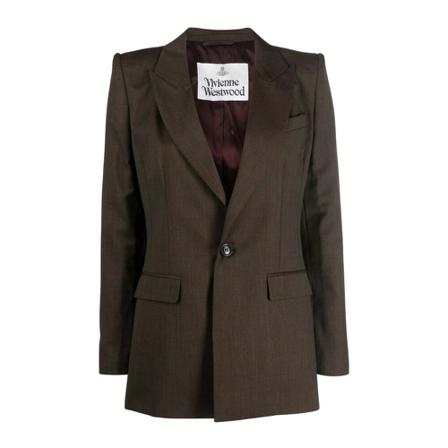 Vivienne Westwood SB Lelio Blazer Jakke Brown Brun, Dame