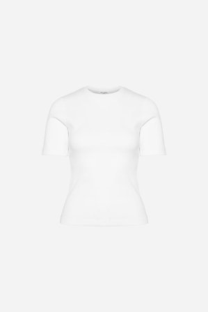 CAMILLA PIHL - Pippa Rib Tee - Off-White - XL