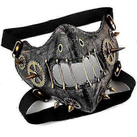 Hannibal Lecter Maske Halloween rekvisitter til voksne mænd og kvinder gyser skræmmende kostume Halloween karneval Mardi Gras nemme Halloween kostumer