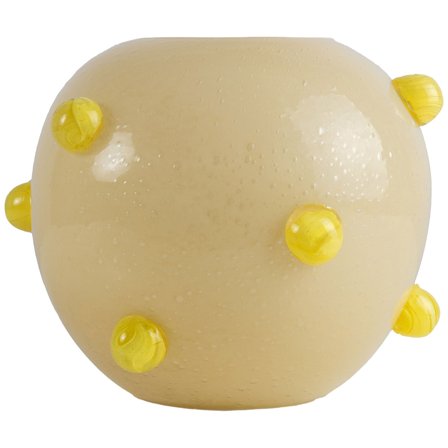 Byon Arlo vase, beige/gul' - 'Lysegul