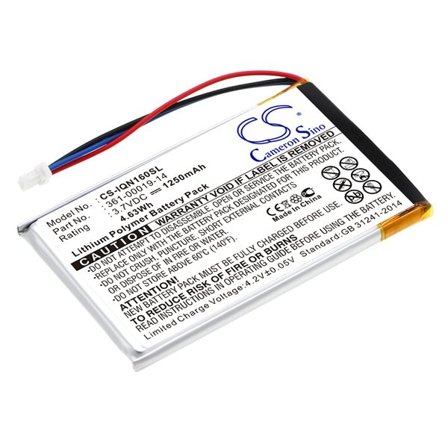 Batteri for navigator, GPS for Garmin Nuvi 1690, Nuvi 1690T, Nuvi 1695