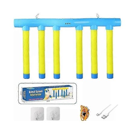 Reflex Challenge-spel, Fallande Pinnar-spel, Träning av Hand-Öga-koordination [DB]