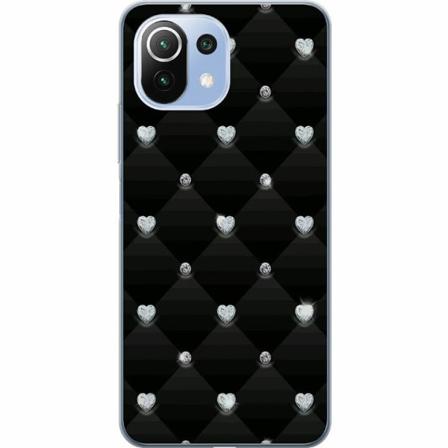 Xiaomi 11 Lite 5g Ne Genomskinligt Skal Bling Heart