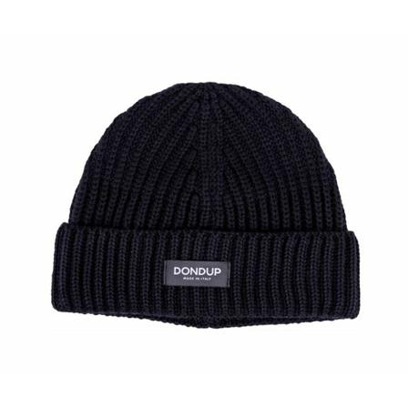 Dondup, Beanies Zwart, unisex, Maat:ONE Size