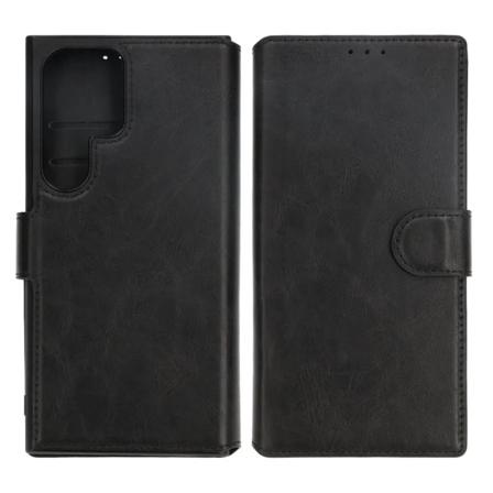 Samsung Galaxy S24 Ultra Plånboksfodral Rvelon - Svart Black