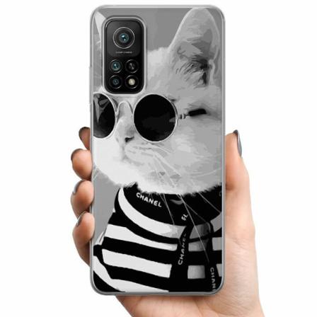 Xiaomi Mi 10t Pro 5g Tpu Mobilskal Fancy Cat