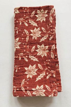 Trend Design Tøyserviett Rødmønstret 45x45