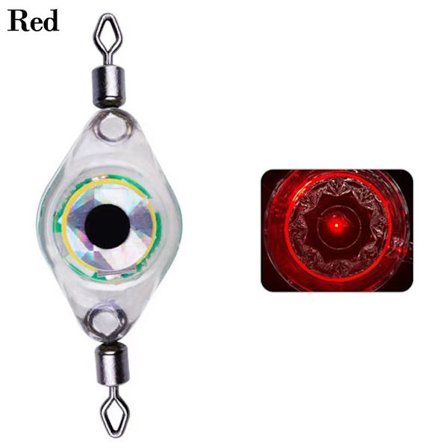 LED Lure Light Blixtlampa RÖTT LJUS RÖTT LJUS