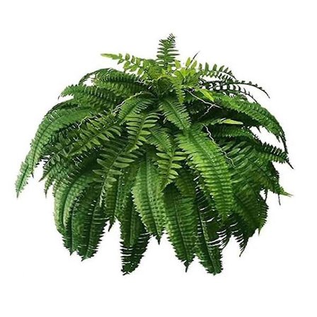 UV-resistent Livaktig Kunstig Boston Bregne, Kunstige Bregner for Utendørs, Kunstige Bregner Falske Bregner Kunstige Planter