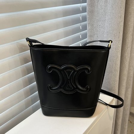 Dame Tote Bag Dame Skulderveske Crossbody Bag Dame Stor Kapasitet Søm Mote Bøtteveske Enkel Skulder Crossbody Håndveske