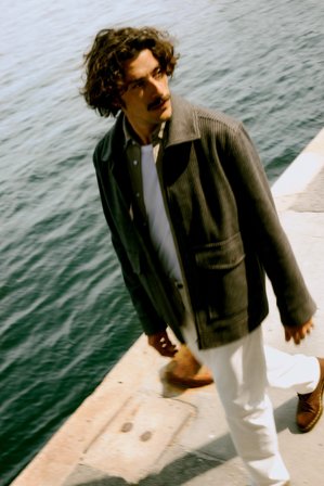 Kappahl | Rutig jacka | Brun