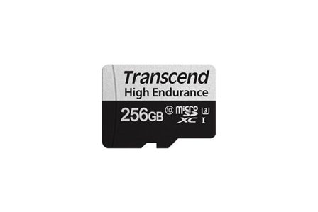 Transcend 350V - flashminnekort - 256 GB - microSDXC UHS-I