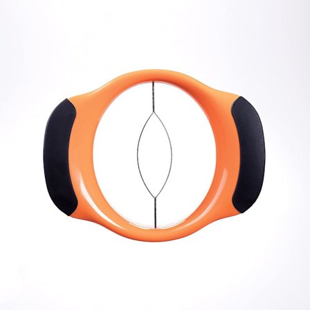 Mangokutter - Fruktskærer i rustfritt stål - Oransje og svart