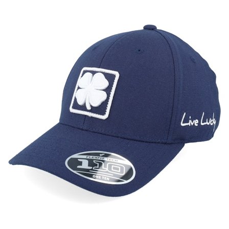Black Clover - Blauw adjustable Cap - Boxed In Luck Navy/White Adjustable @ Hatstore