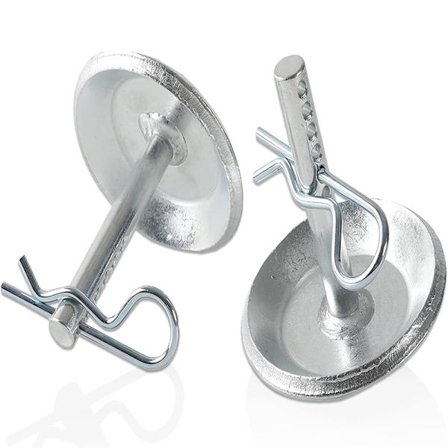 Lumiauran vaihtosarja - Säädettävät jalustat