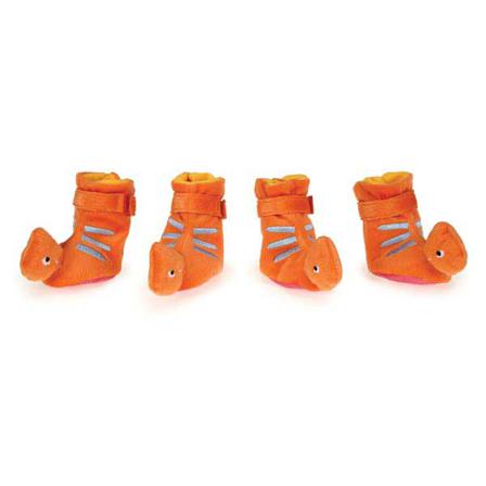 Dino Orange - Hundtofflor - Small - Hurtta, Julius-k9, Fuzzyard, Flexi, Ruffwear, Petstudio, Casual Canine, Dog is Good mm. på Doggie.se