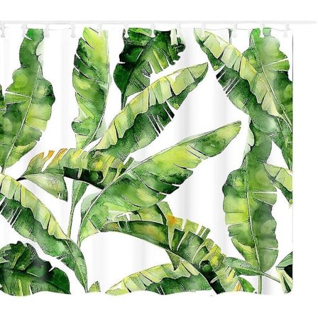 Bruseforhæng 180x180 Antimug og vandafvisende bruseforhæng med 12 bruseforhæng