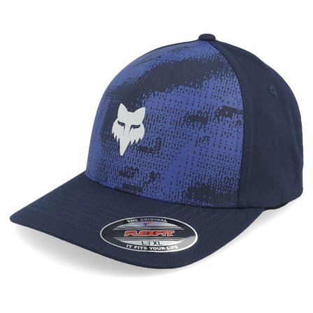 Fox - Modrá flexfit Kšiltovka - Rs Hat Blue/Navy Flexfit @ Hatstore