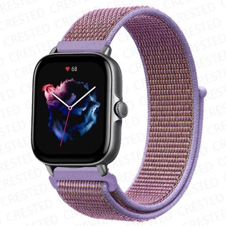 20 mm 22 mm watch för Amazfit Gts/2/2e/4/3/mini Gtr 4/2/3/ pro 47 mm Stratos 3 nylon Pulseira Correa Amazfit bipsband