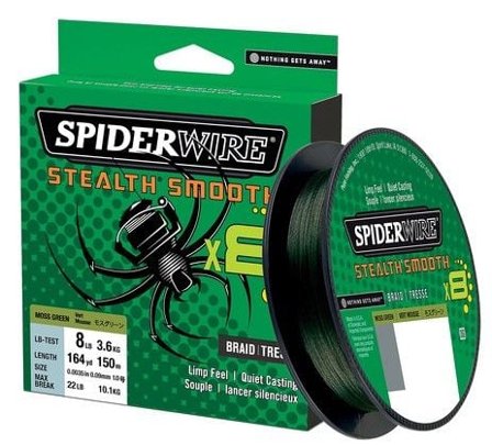 Spiderwire Stealth Smooth 8 150m M-green