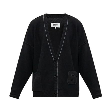 MM6 Maison Margiela Wool cardigan Sort, Herre Cardigans