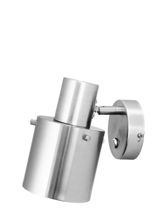 Globen Lighting Wall Lamp Clark 1 - Silver - H17