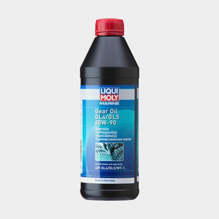 Mineraaliöljy vaihteistolle Liqui Moly Marine Gear Oil, 80W-90, API GL-4/GL-5/MT-1, 1 litra