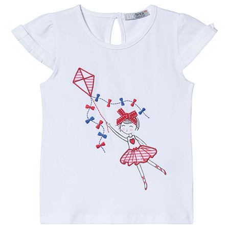 Embroidered T-Shirt White