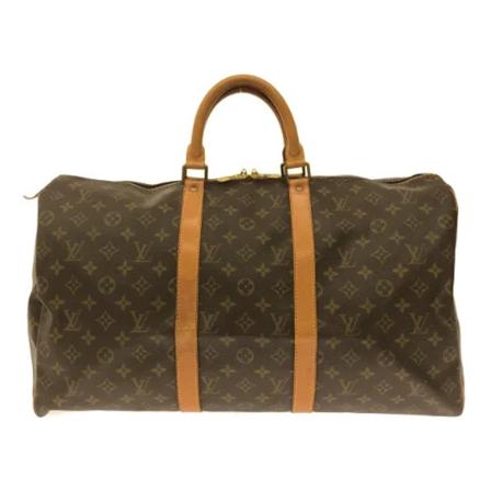 Louis Vuitton Vintage Pre-owned Canvas travel-Väska brun, Dam Vintage Väskor, Dam, Storlek: ONE SIZE