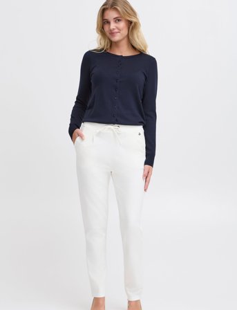 Fransa Frzastretch 1 Pants - White - XL