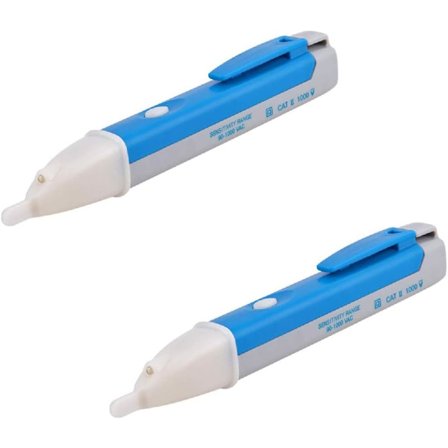 2 stk. berøringsfri spændingstester elektrisk spændingsdetektor pen 30-1000V AC