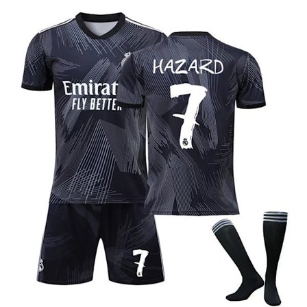 Real Madrid Svart Y3 No.7 Fotbollströja Kit#24