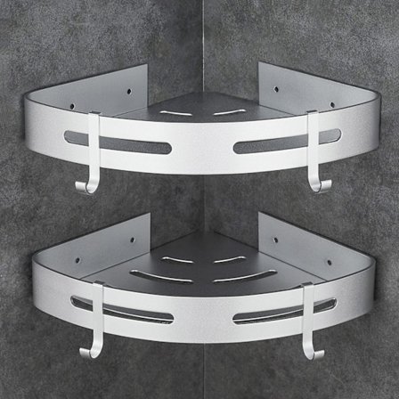 Badrumshylla Utan Borrning Hörnduschhylla Badrum