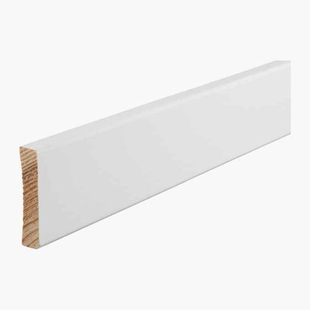 Biltema - Glattkantlist Fôring av god kvalitet, Europeisk Furu, 12 x 56 mm - Perfekt for å dekke Sprekker på Karm og Vegg
