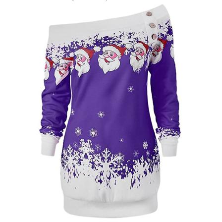 Långärmad Jultomte En Axeltröja