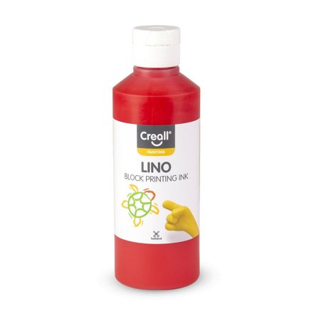 CREALL Tryckfärg Lino CREALL 250ml röd - Lyreco - Skola och förskola - Målarfärg och tillbehör - Specialfärg