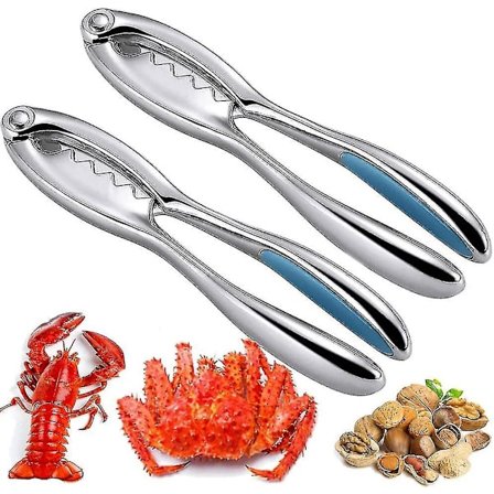 2 stk. Nøddeknækkere til Acsergery Valnødder, Nøddeknækkere Heavy Duty, Nøddeknækker Gave