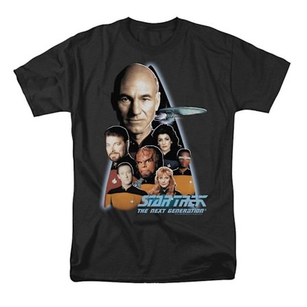 Star Trek The Next Generation Crew T-shirt