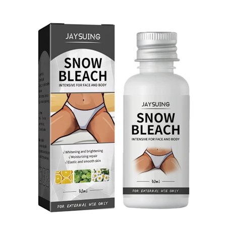 Snow Bleach Cream til private dele, ansigt og krop, hurtig blegning af underarmscreme