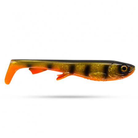 Wolfcreek Shad 25cm, 120g - Glitter Black Okoboji Perch