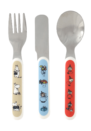 Mumin Lilla My, Barnbestick Mata & äta Unisex Flerfärgad ONESIZE