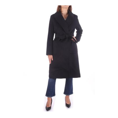 Ralph Lauren, Belted Coats Zwart, Dames, Maat:M