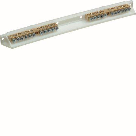 Hager VZ724 Nullskinne 2-polet 5 klemmer per pol, Elfordeling & strømforsyning