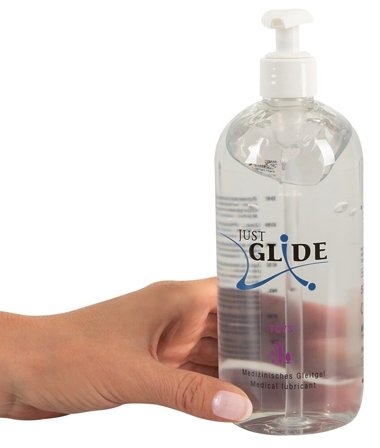 JUST GLIDE WATER BASED LUBE 500 ML - Sexleker Vuxen: glidemeddel
