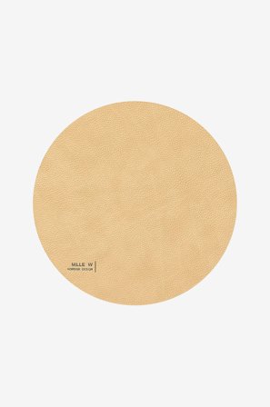 MiLLE W NORDISK DESIGN - Gryteunderlag runde - Beige - Grytekluter & gryteunderlag - Fra Homeroom