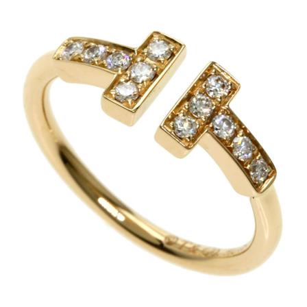 Tiffany & Co. Pre-owned Rings , Geel , Dames , Maat: ONE Size