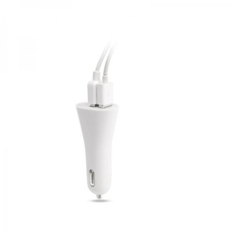 Billaddare 2 Uttag - USB-laddare - 2100 mAh