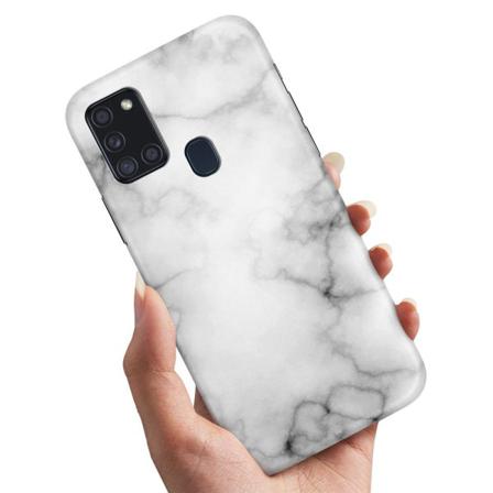 Samsung Galaxy A21s - Skal / Mobilskal Marmor Multifärg