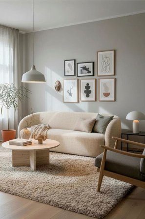 Homeroom Collection - Milou 3-sits soffa - Beige - 3-sits soffor - Från Homeroom