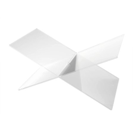 Transparent Bogstand, Akryl Bogdisplay Stand Læs